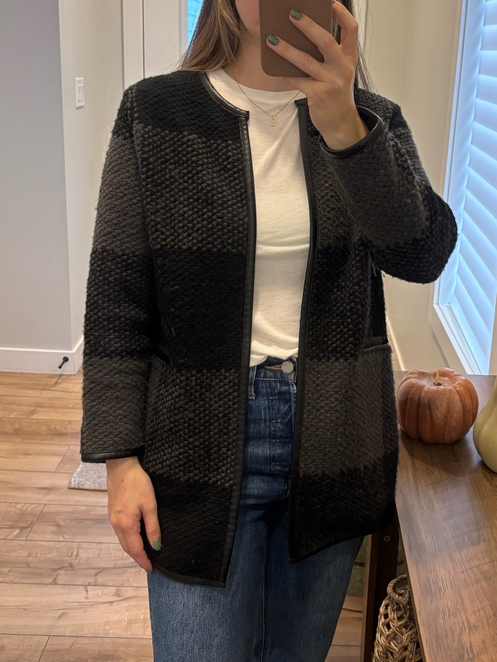 Chequered jacket